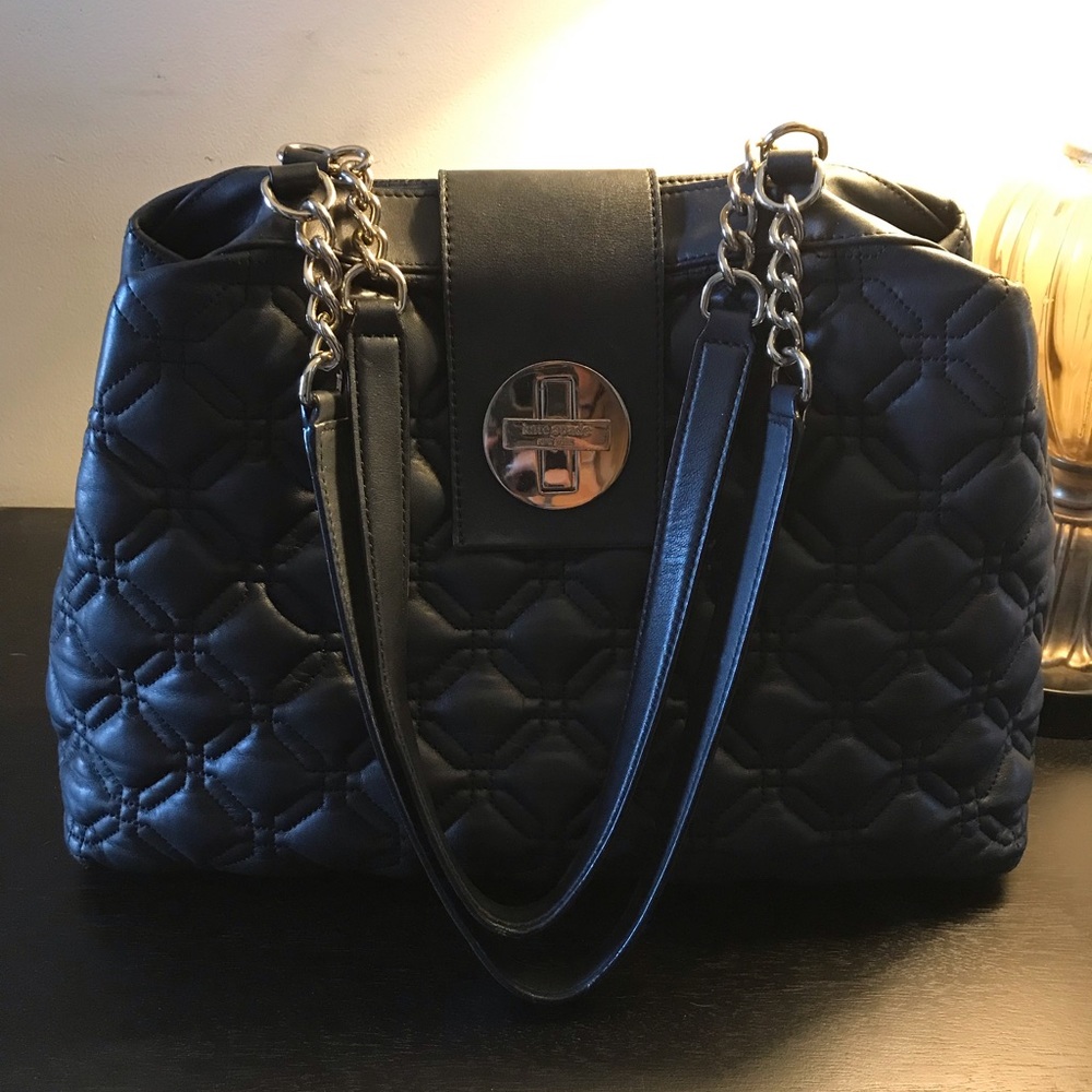 🔥♠️Kate Spade leather Quilted bag ♠️🔥.